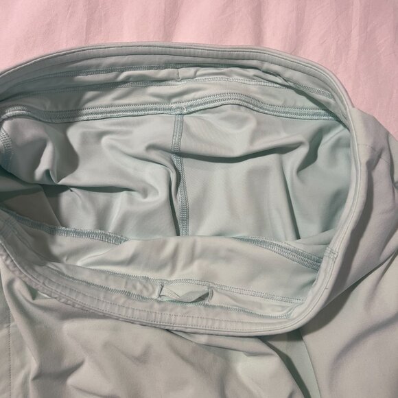 EUC Lululemon Peek Pleat High-Rise Tennis Mini Skirt in Mint moment size 8 - Picture 6 of 16